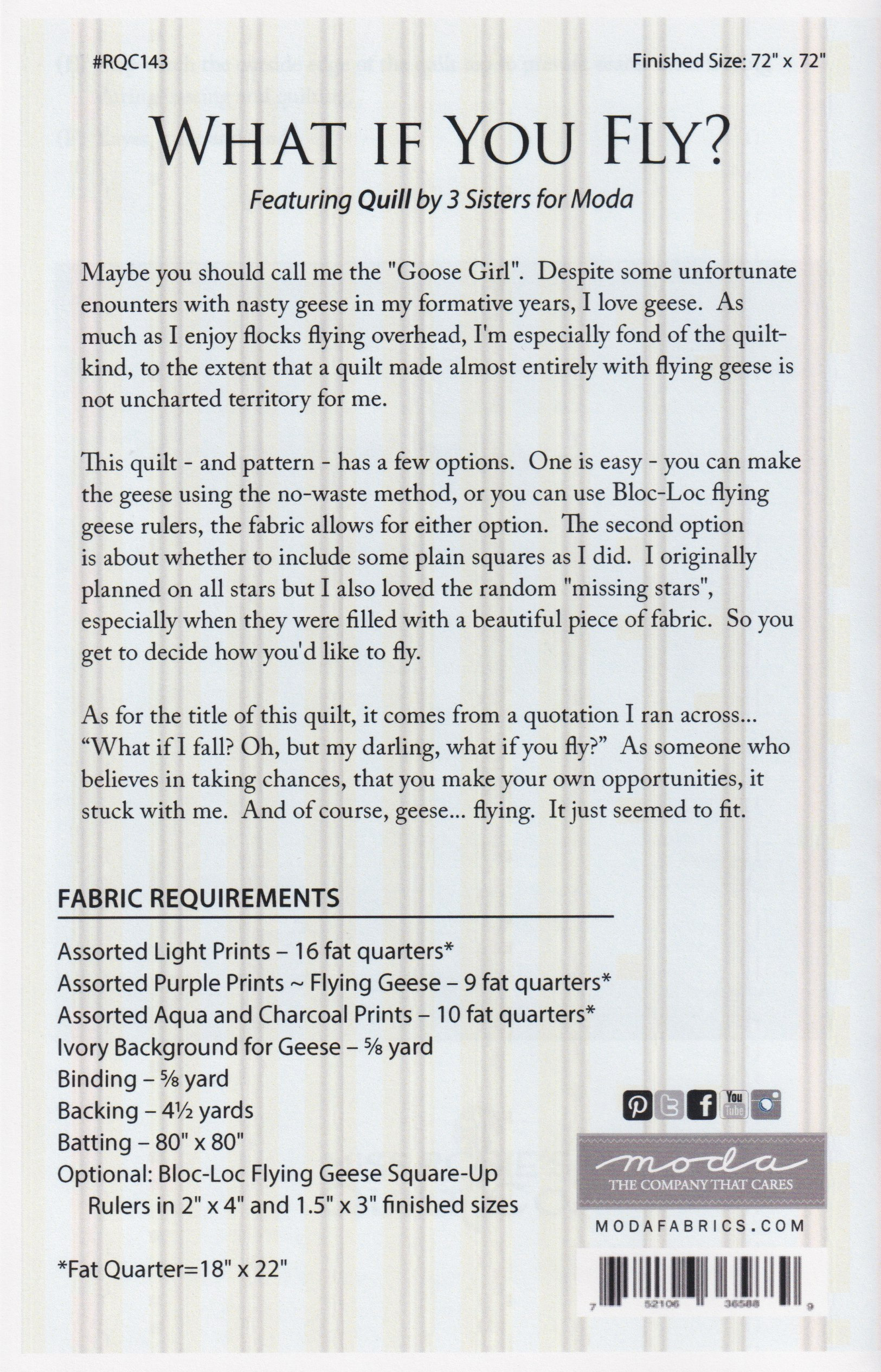 What If You Fly - Quilt Pattern