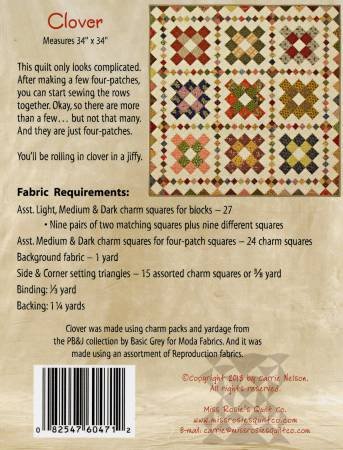 Clover - Quilt Pattern