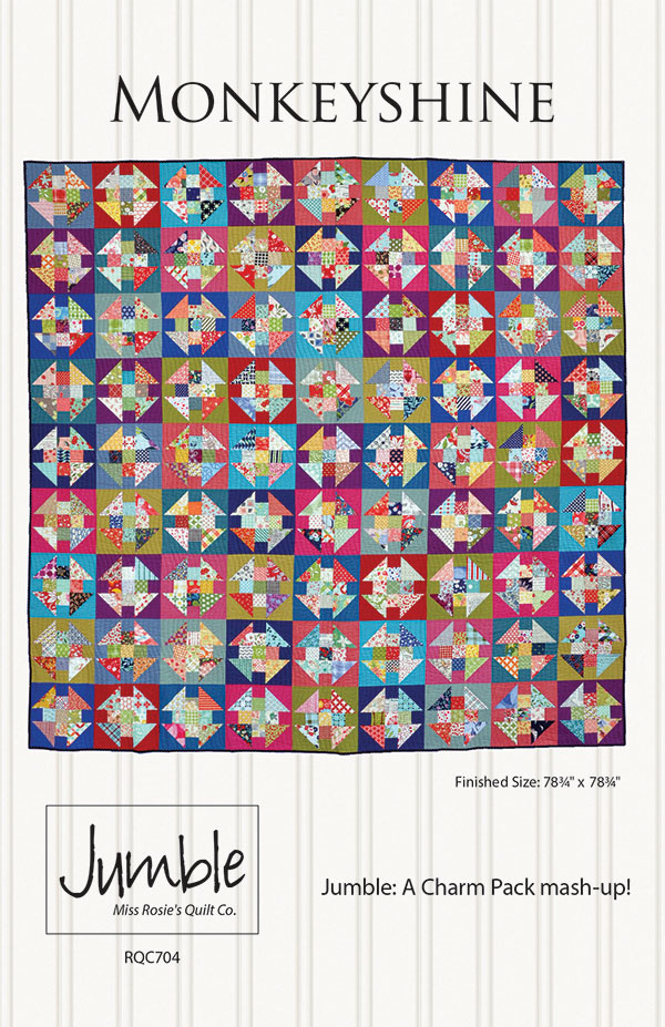 Monkeyshine/Jumble - Quilt Pattern