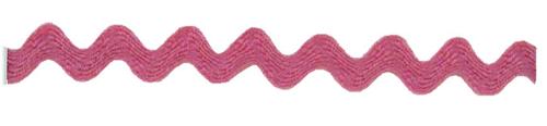 Rick Rack Jumbo 1 3/8" Poly Pink