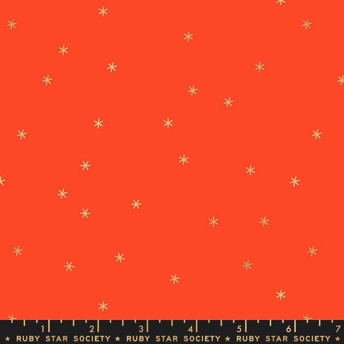 Spark Metallic Roadster Red - Quilt Fabric