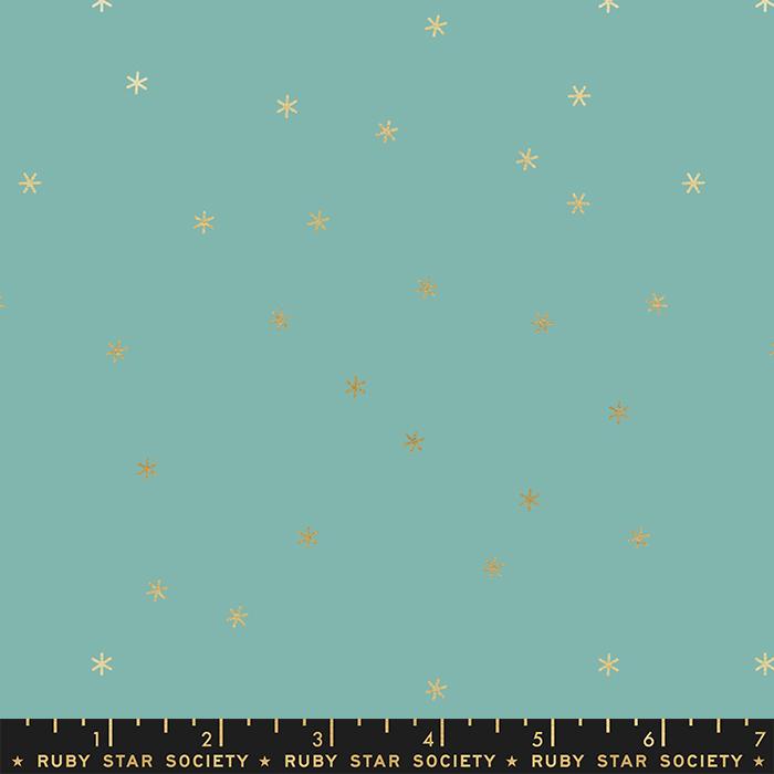 Spark Metallic Ocean - Quilt Fabric