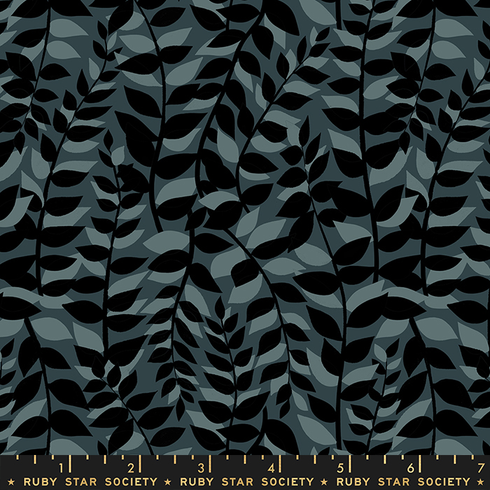 Elixir Smoke - Lush Floral - Quilt Fabric