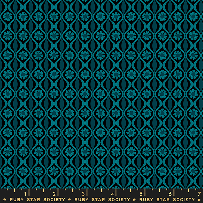 Curio Galaxy - Endpaper Midcentury - Quilt Fabric