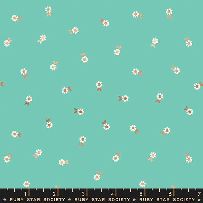 Curio Metallic Agave - Quilt Fabric