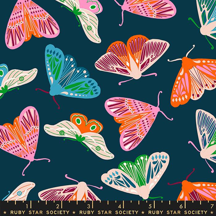 Flowerland Peacock - Quilt Fabric