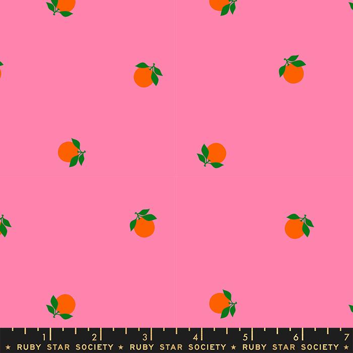 Rise And Shine Tangerines - June - Quilt Fabric