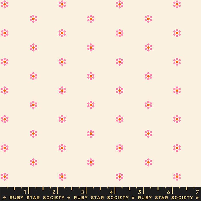 Rise And Shine Ditsy Dots - Natural - Quilt Fabric