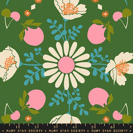 Juicy Sarah Green - Quilt Fabric