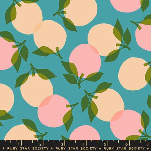 Juicy Dark Turquoise - Quilt Fabric