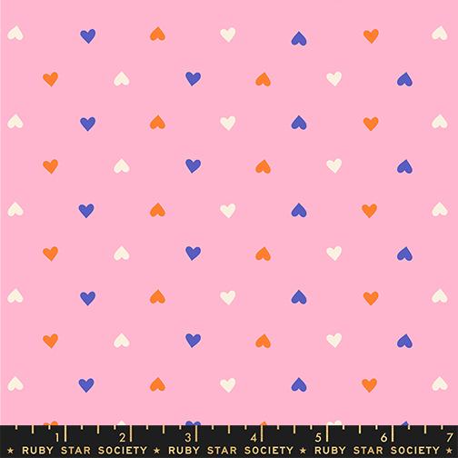 Best Day Ever Hearts - Posy - Quilt Fabric