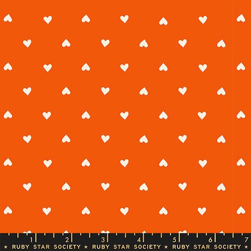 Trinketry Hearts Goldfish - Quilt Fabric