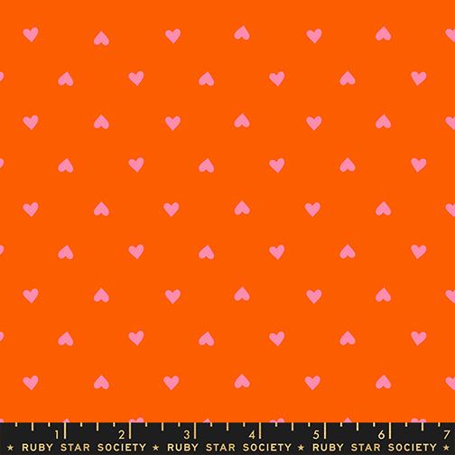 Sparkle Shopper Heart Florida - Quilt Fabric, zoomed in. Select this picture to zoom back out.