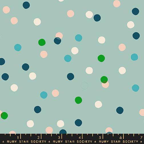 Carousel Dots - Iceberg - Quilt Fabric