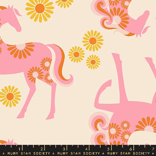 Carousel Canvas Natural - Quilt Fabric