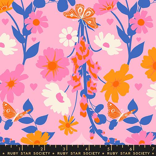 Best Day Ever Floral Posy - Quilt Fabric