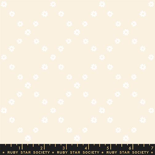 Best Day Ever Diamond White On Natural - Quilt Fabric
