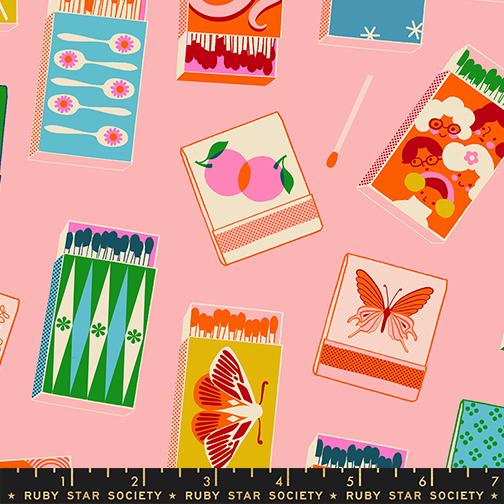 Trinketry Matchbook Balmy - Quilt Fabric
