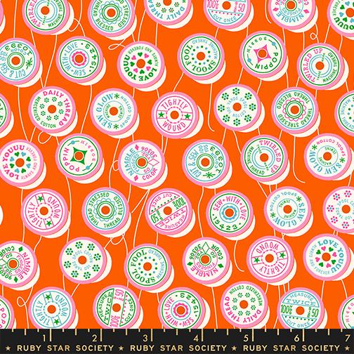 Trinketry Bobbins Goldfish - Quilt Fabric