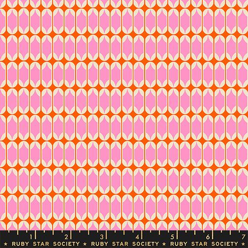 Trinketry Tile Flamingo - Quilt Fabric