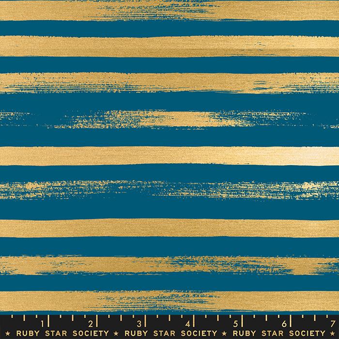 Zip Metallic Blue Raspberry - Quilt Fabric