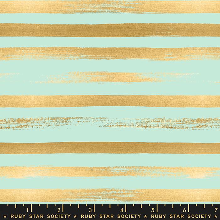 Zip Metallic Frost - Quilt Fabric