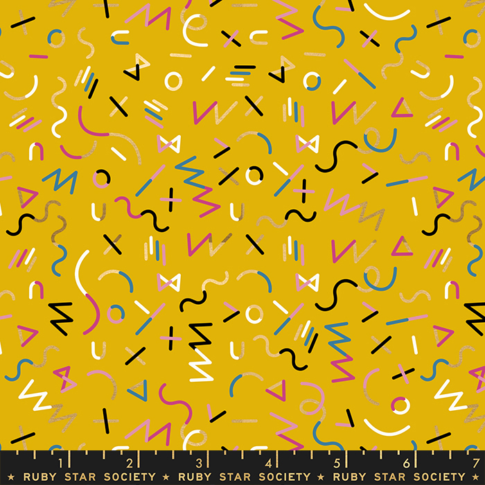 Reign Highness Goldenrod - Quilt Fabric