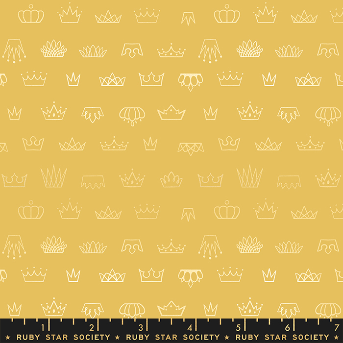 Reign Coronation Butter - Quilt Fabric