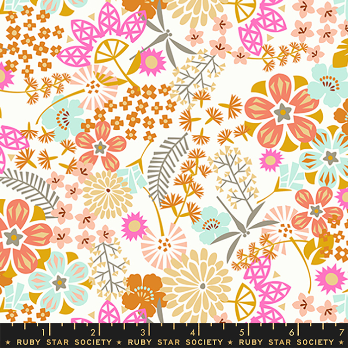 Koi Pond Sweet Cream - Quilt Fabric