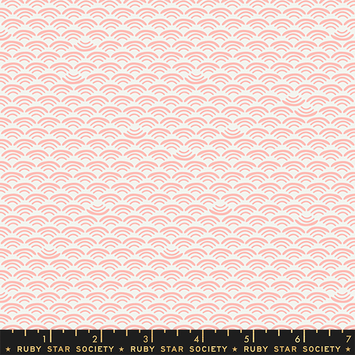 Koi Pond Peach Fizz - Smile and Wave - Quilt Fabric