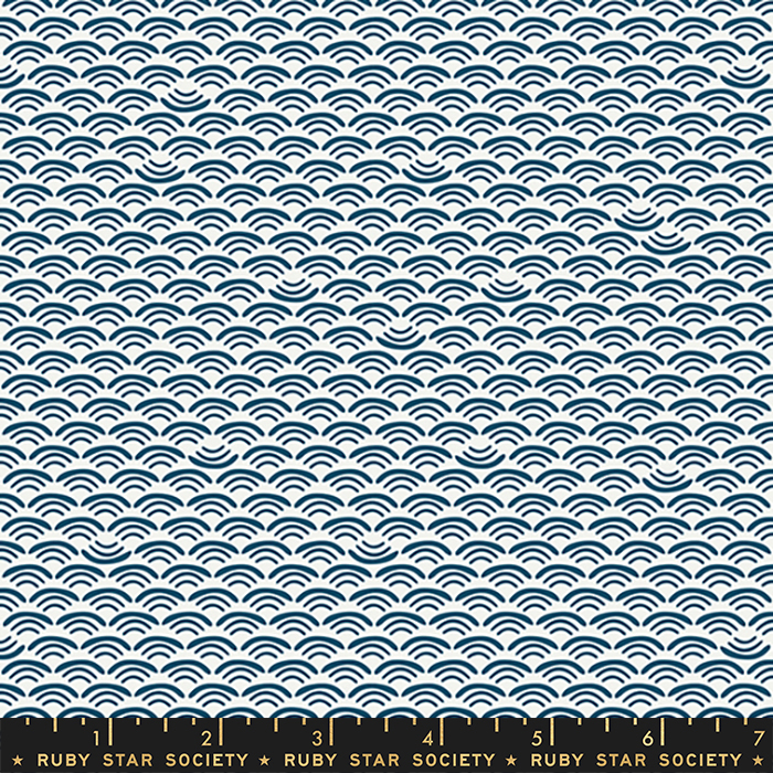 Koi Pond Peacock - Smile and Wave - Quilt Fabric