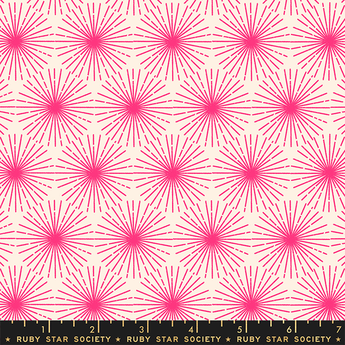 Sunbeam Beaming Hot Pink - Quilt Fabric