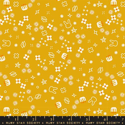 Woodland Park Goldenrod - Quilt Fabric