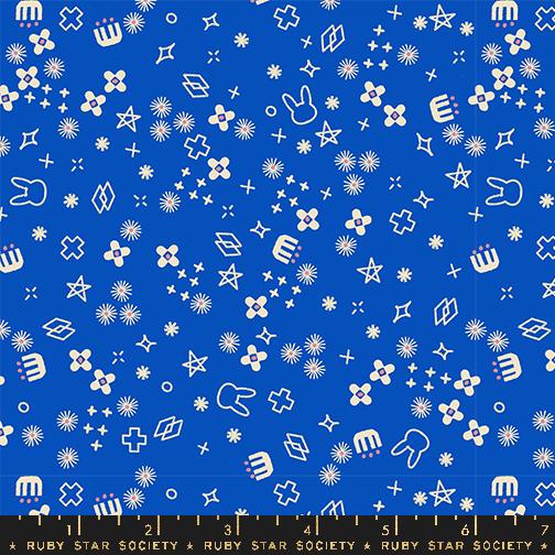 Woodland Park Blue Ribbon - Quilt Fabric