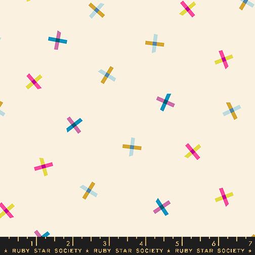 Washi Plus X Natural - Quilt Fabric