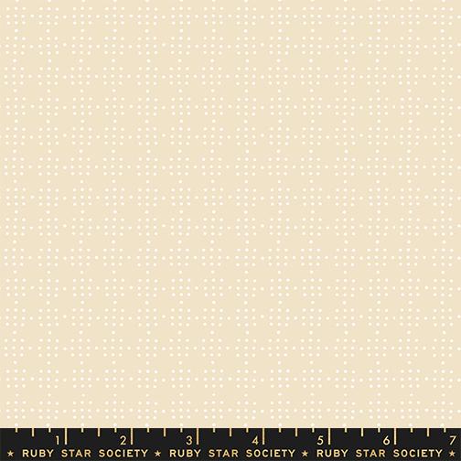 Paper Cuts 2 Dots Parchment - Quilt Fabric