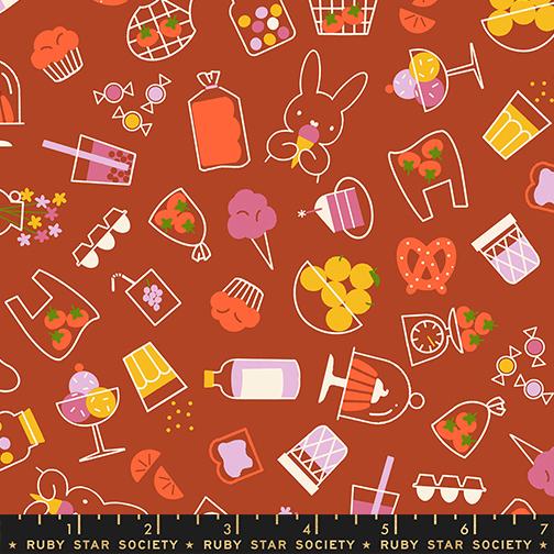 Persimmon Food Cayenne - Quilt Fabric