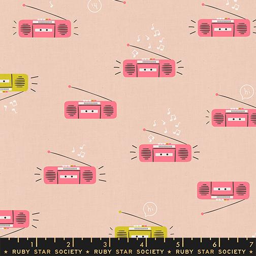 Lofi Linens Boom Peach Blossom - Quilt Fabric