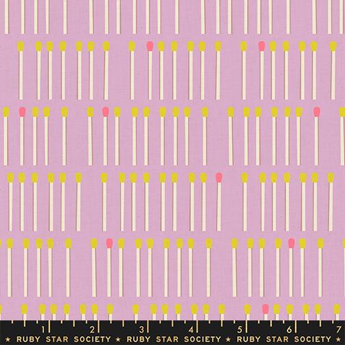 Lofi Linens Matches Wisteria - Quilt Fabric