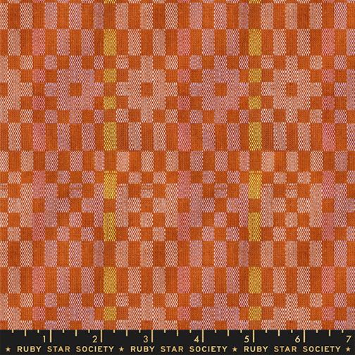 Lofi Loom Wovens Saddle Weave - Quilt Fabric, zoomed in. Select this picture to zoom back out.