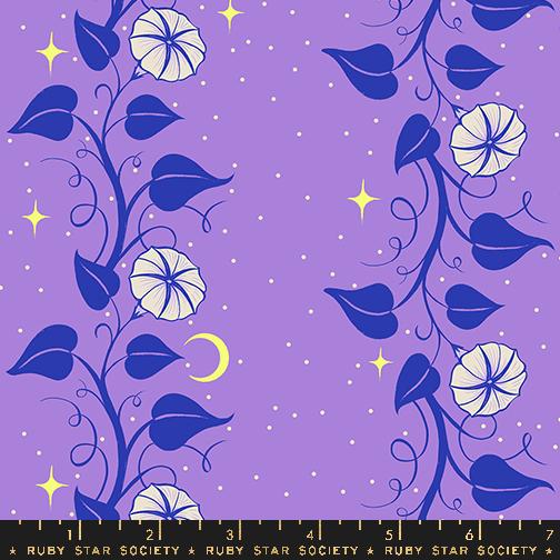 Glow Garden Vines Amethyst - Quilt Fabric