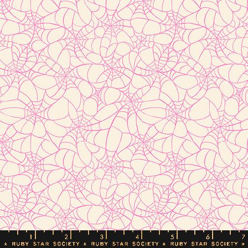 Glow Garden Web Natural - Quilt Fabric