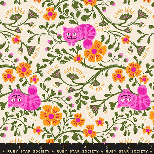 Hello Alice Cheshire Shell - Quilt Fabric