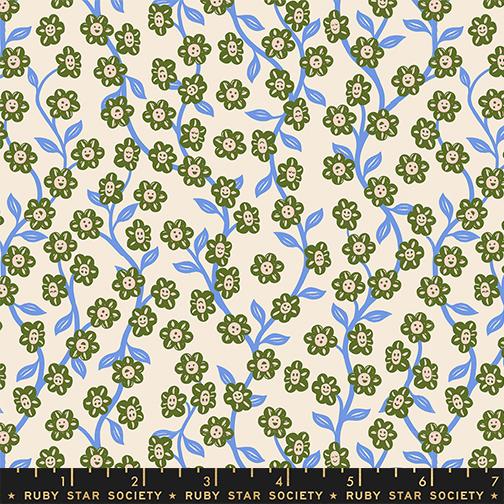 Hello Alice Vines Shell - Quilt Fabric