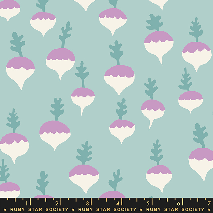 Petunia Lily Pad - Turnips Radish - Quilt Fabric
