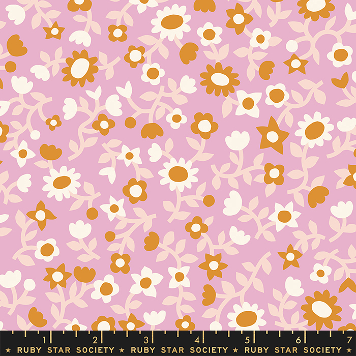 Petunia Macaron - Paper Garden Flower - Quilt Fabric
