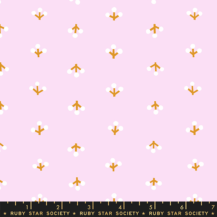 Petunia Opal - Sprigs - Quilt Fabric