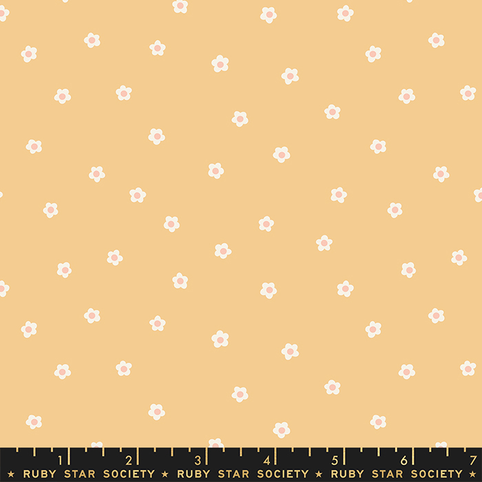 Lil Pocket Posy Butternut - Quilt Fabric