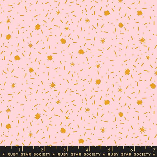 Egg and Friends Sprinkles Candy Pink - Quilt Fabric