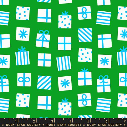 Merry Happy Gifts Verdant - Quilt Fabric